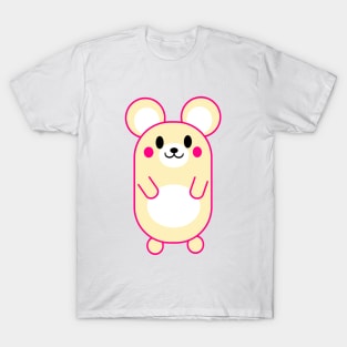 Anime Manga Cartoon Mouse Emoticon T-Shirt